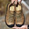 Spring and Autumn Leisure Hiking Boots Waterproof Non-Slip Top Layer Cowhide Outdoor Climbing Boots Men's Leather Sports Men's Shoes