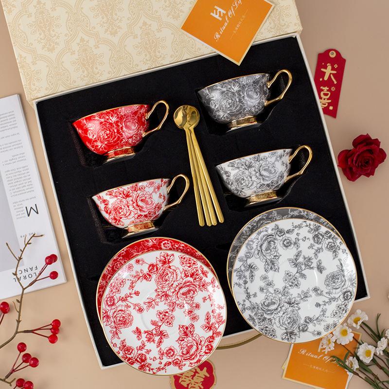 Wedding Gifts For Newcomers, Coffee Cups, High-End Exquisite Gift Boxes, High-End Cups, Housewarming, Wedding Gifts For Girlfriends