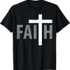 Funny Christian Christ Religious Unisex Unisex Faith Cross TShirt