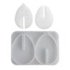 Portable Silicone Mold Jewelry Making Moulds Eggs Hanging Pendant Molds for Creating Cement and Plaster Hanging Art