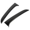 1pair Rear Window Side Spoiler Rear Left Right Side Wing Splitter Trim for 1 Series F20 F21 2012 To 2019 Glossy Black