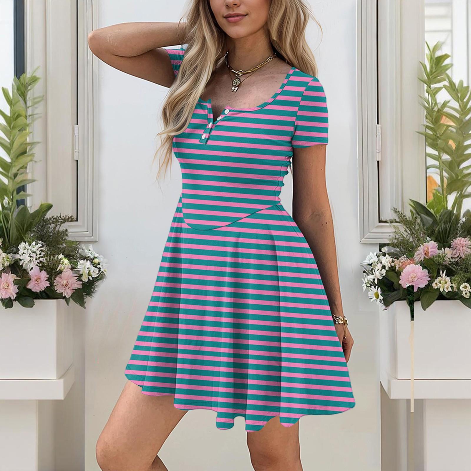 

Женская повседневная облегающая юбка с полосатым принтом, на пуговицах, с карманами XL