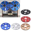 Professional Aluminum Reel 6 Hole Design For 1/4Inch 10.5 Open Tape Recording Disk Accessory