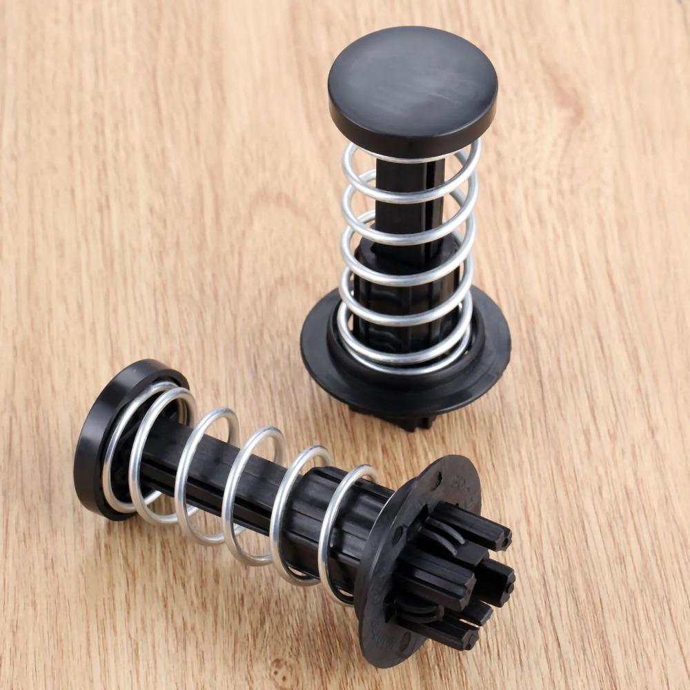 2pcs Black Bonnet Hood Spring Car Fastener Clips Hood for Mercedes Benz C E S SL SLK Class