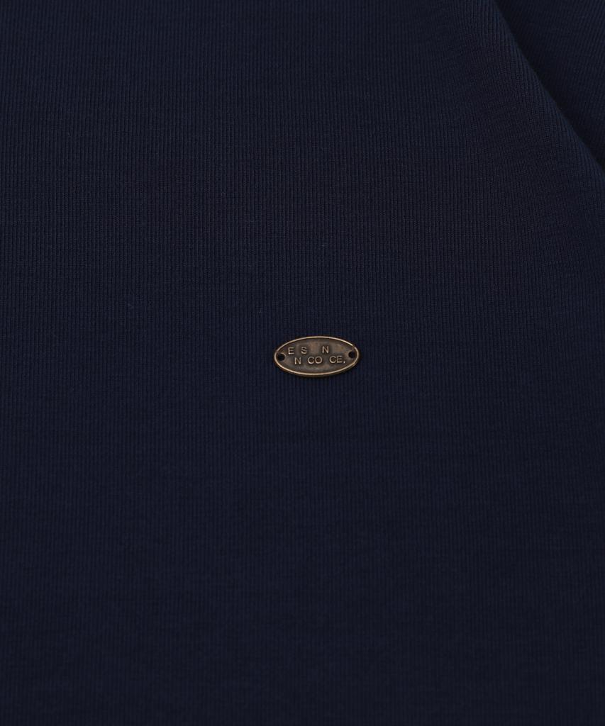 ESN Ensconce Patch Muscle T-Shirt Navy
