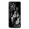 Number Pattern Phone Case Cover for Samsung Galaxy S26 S25 S24 S23 S22 S20 S21 FE Ultra S25 Edge Plus 5G Soft TPU Shell Fundas