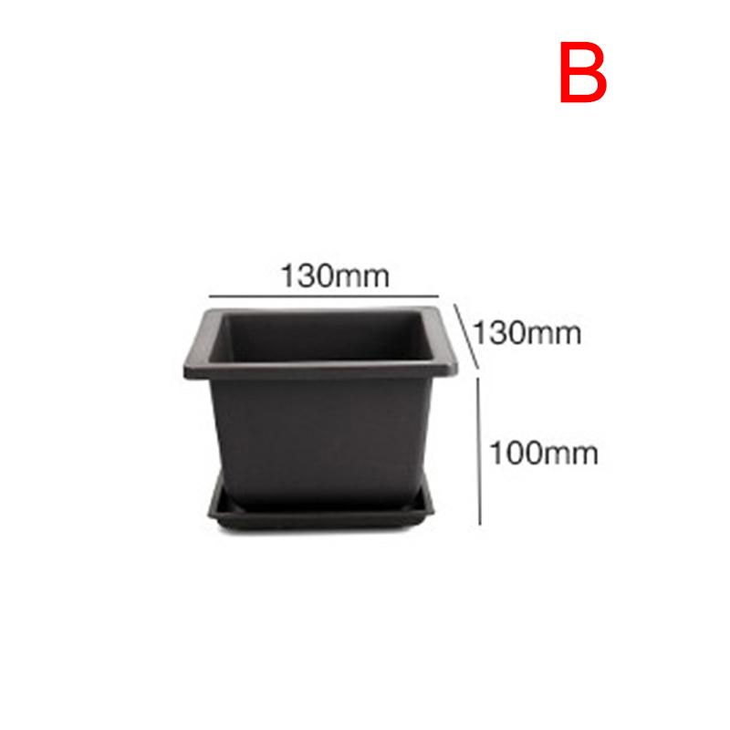 Plastik Bonsai Eğitim Saksıları Çiçek Bitki Fidanlık Saksısı Saksı Balkon Bahçe Kullanımı