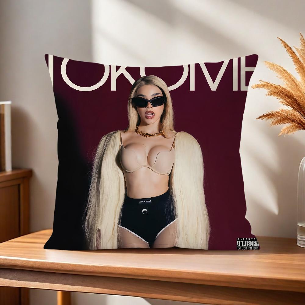 Comfortable Soft Pillow Os Case For K-Kenia Sofa Living Singer Room Pink Aura Home Office Decor And Protective Covers