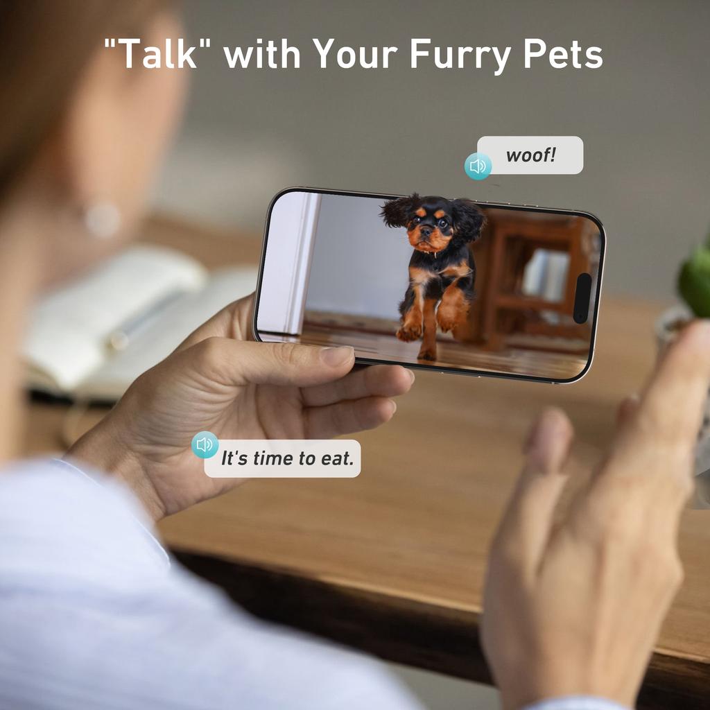 Comedero Automático para Gatos de 8L con Cámara 1080p Video 5G WiFi Dispensador de Comida para Gatos Mascota Inteligente Grabadora de Voz Aplicación Tuya Comedero Automático para Mascotas