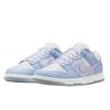 Nike Dunk Low White Blue Airbrush