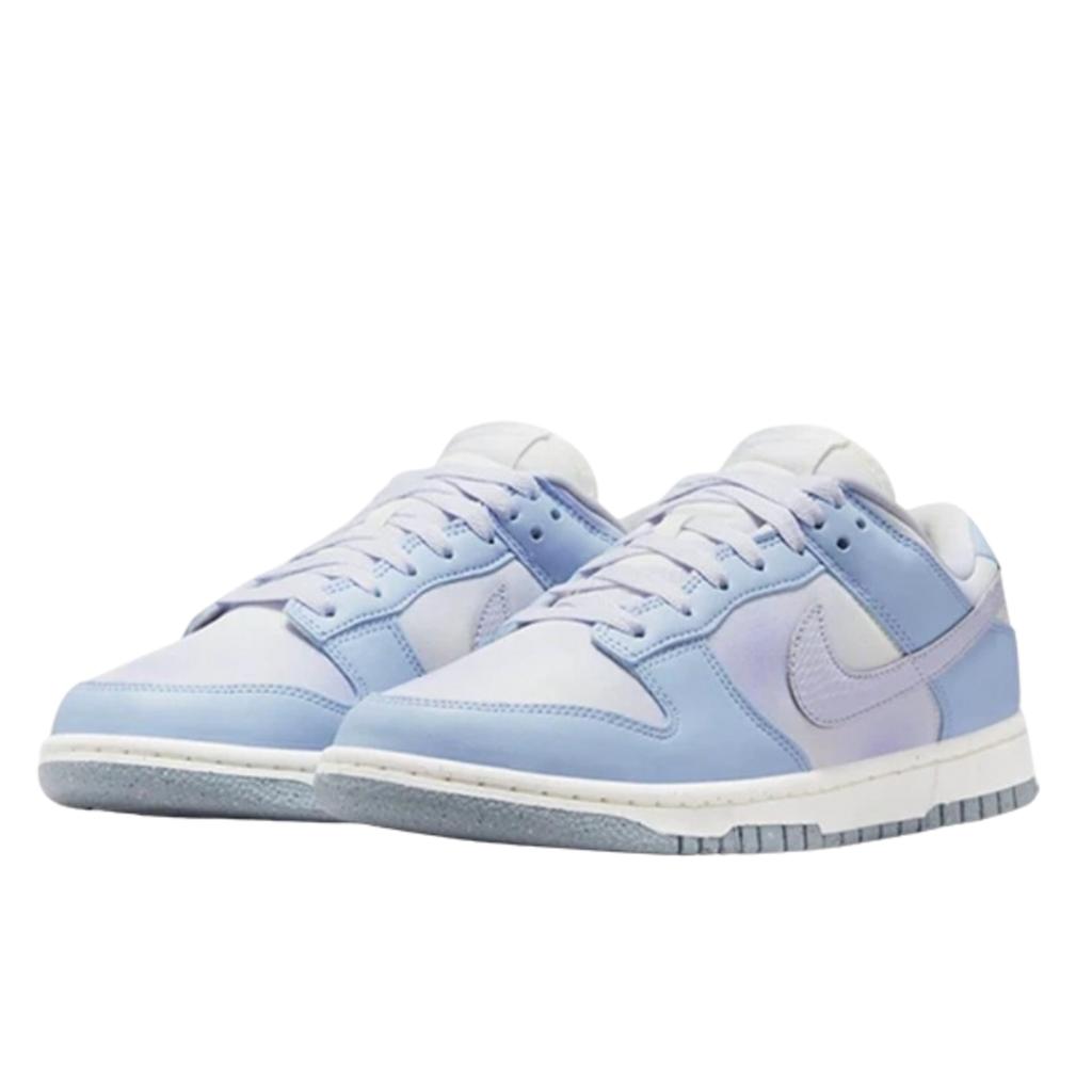 Nike Dunk Low White Blue Airbrush