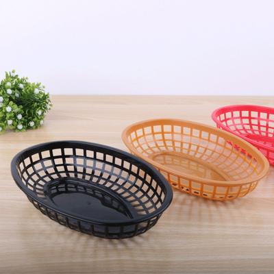 12 cestelli portaoggetti, design cavo, stoviglie, pane in plastica, piatto per snack fast food per la casa
