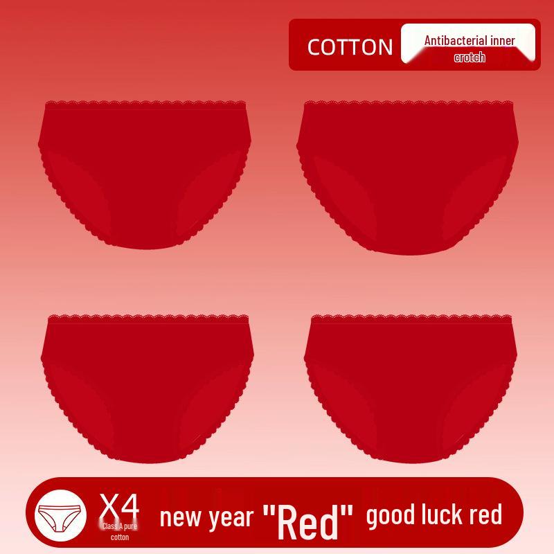 

2025 Antibacterial 10A Grade Soft Square Briefs for Girls - Pure Cotton, No Wedgies L [Weight 35-45 kg]
