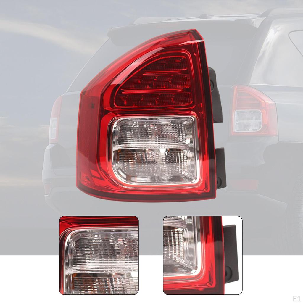 Gehäusebaugruppe Ersatz Bremsleuchte Funktionales Zubehör Hergestellt aus PP Kompatibel mit Compass