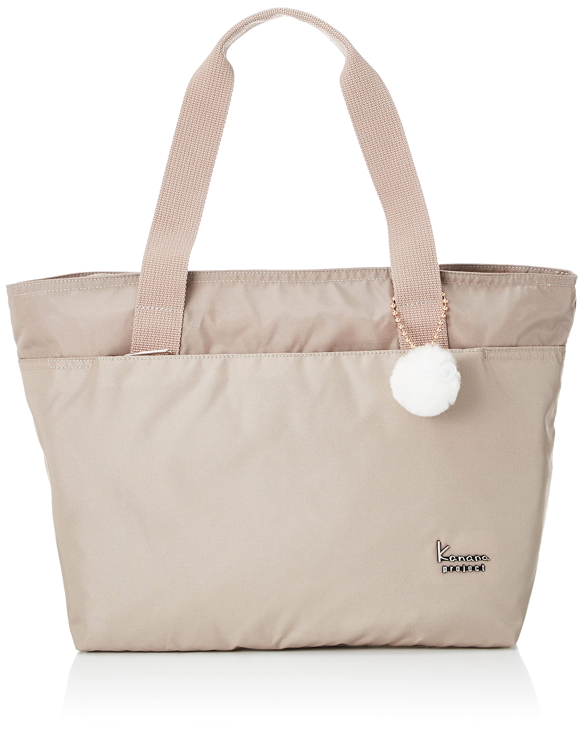 

Project Folding tote bag with antibacterial and antivirus pocket and shoulder bag M size Stroll 67215 Beige [Kanana Collection] Women s