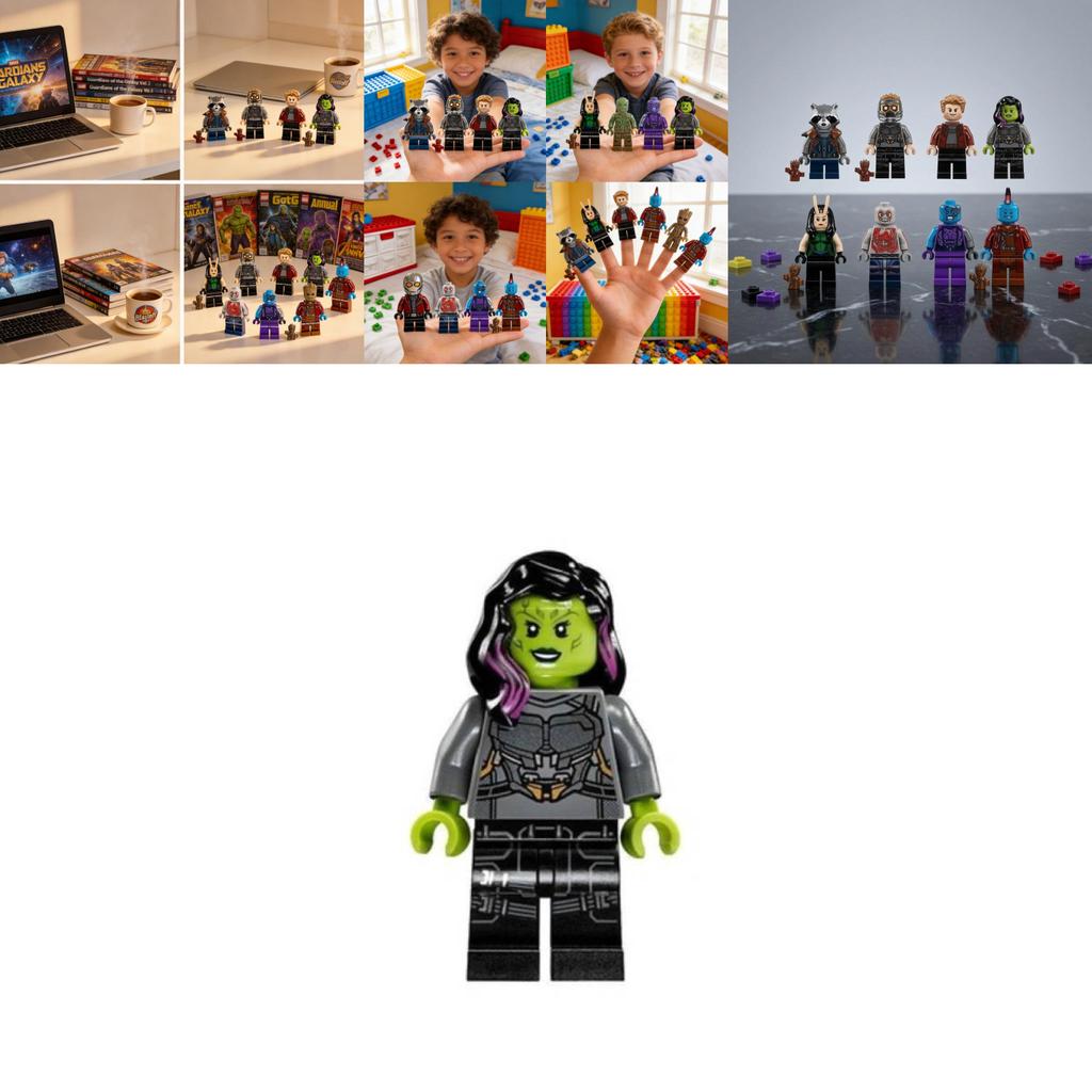 Guardians Of The Galaxy 2 Bausteine Spielzeug mit DIY-Montage für kreatives Kinderspiel