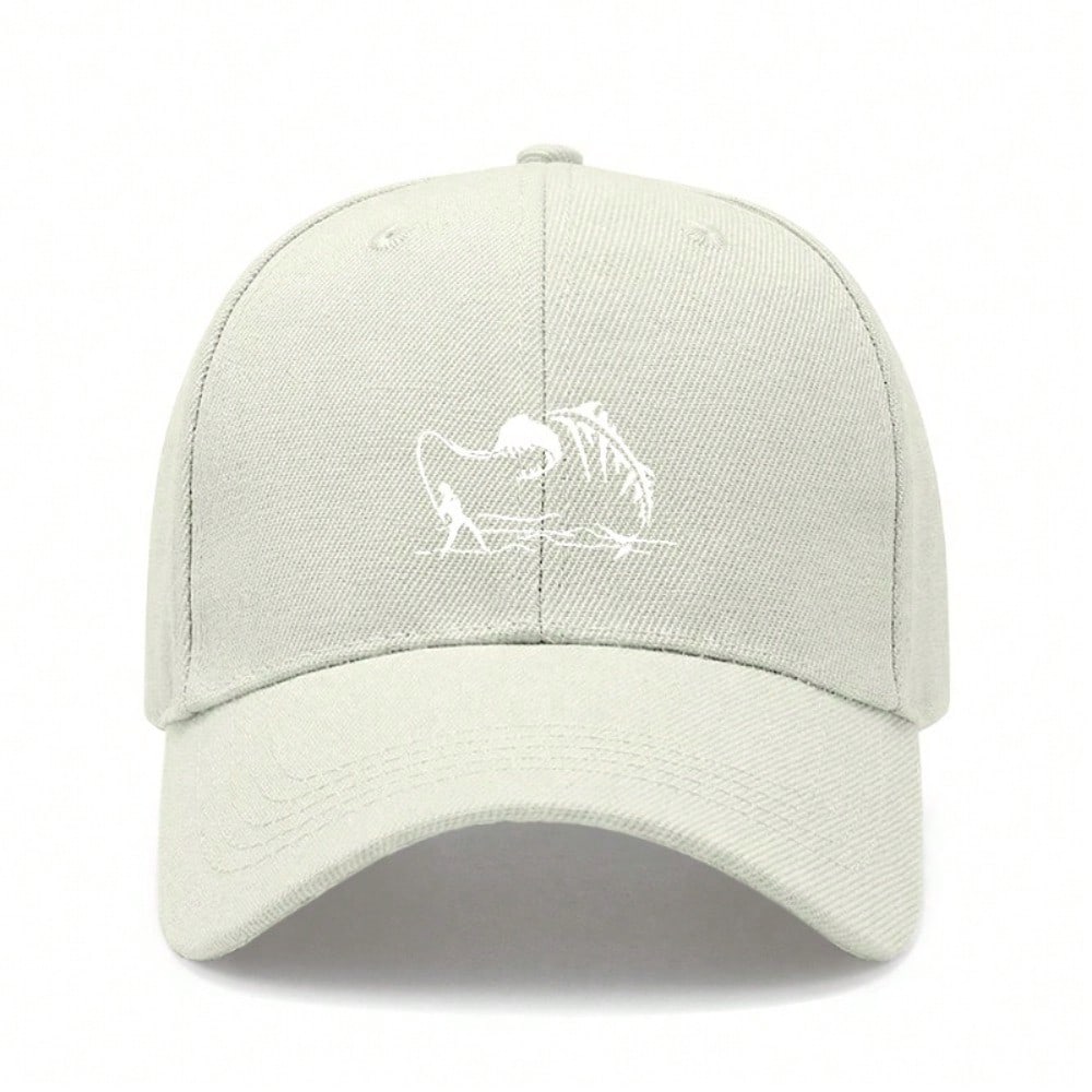 Classic Baseball Cap Men Women Adjustable Casual Sports Hat бежевый