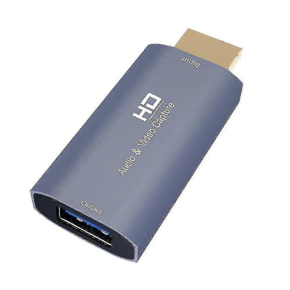 Z51 Usb Female To 4k Hdmi Male Audio Video Capture Card For Computer Live Streaming Broadcast
