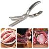 Rib Membrane Remover Cleaning Brush Set Stainless Steel Rib Preparation Kit Professional Grade Meat Film Remover BBQ Tools