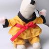 Taekwondo Player Dog Costume Funny Kung Fu Pet Apparel with Arm Cat Cosplay Costume for Dogs And Cats Party Attire Photo