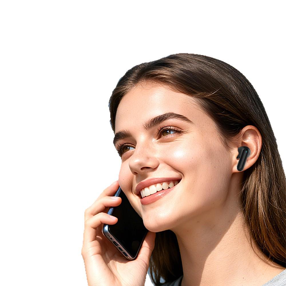Mike CET-4/6 In-Ear Bluetooth Earphones with ANC/ENC Noise Cancelling and Adaptive Sound.