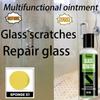 Crème de Réparation des Rayures sur Verre, Crème de Réparation des Rayures sur Verres de Lunettes, Lunettes de Protection, Fenêtre, Verre de Voiture, Crème de Réparation des Rayures sur Porte de Douche en Verre,
