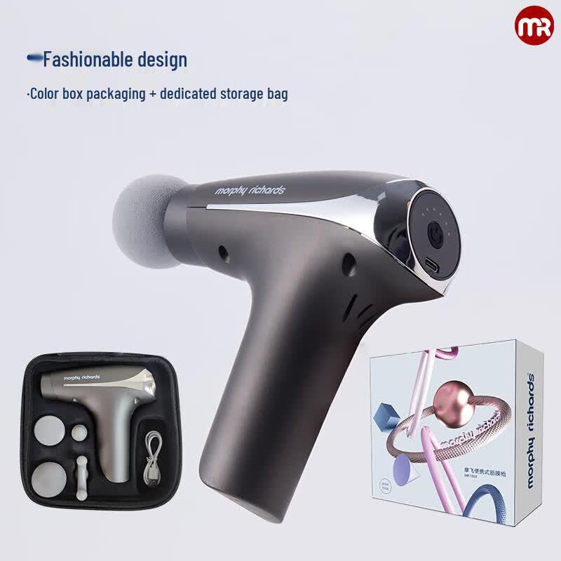 Morphy Richards Portable Massage Gun CN plug (adapter included)