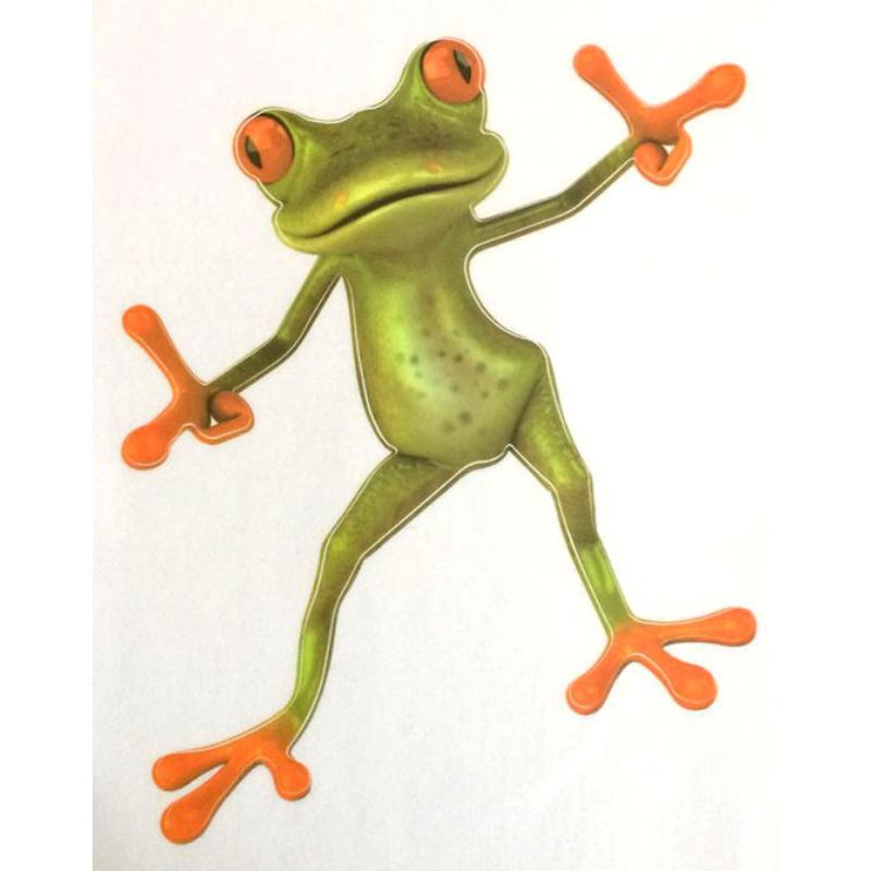 Universal Motorcycle Sticker Scratch Sticker Fuel Tank Sticker Motorbike Waterproof Frog Decoration Sticker Decal Accessories