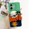 For Honor 600 Lite 5G Honor600 2026 Fashion Dusk Beach Painting Phone Case For Honor 600 600Lite Soft Silicone Covers Bumpers