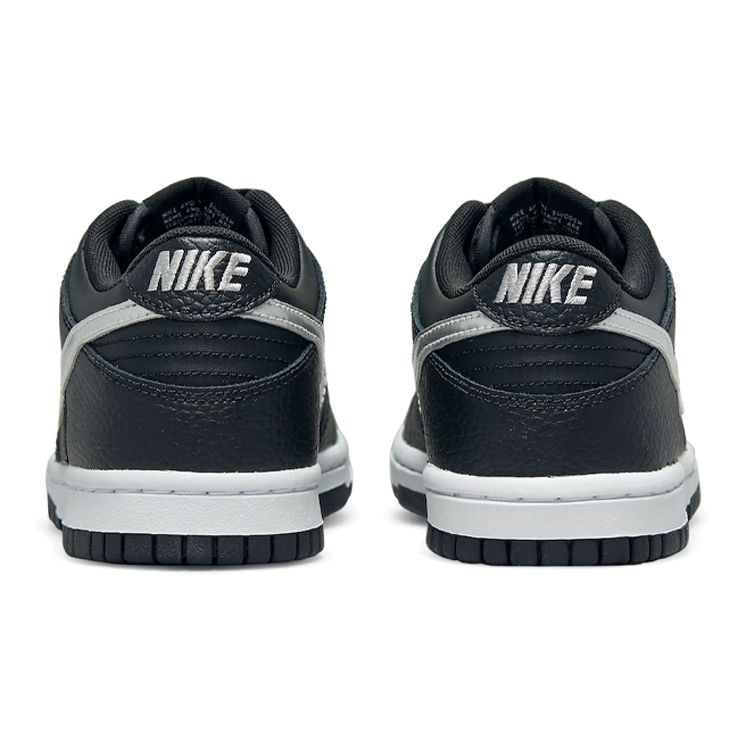 Nike NBA x Dunk Low EMB GS 75th Anniversary - Spurs Kids Sneakers Black Iron-Grey White DC9560-001