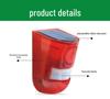Automatic Solar-Powered Infrared Rat and Animal Repellent Alarm