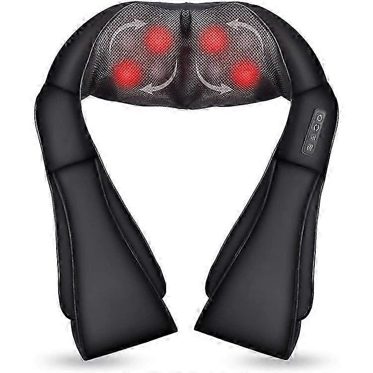 2026 Shiatsu Nacken- und Rückenmassagegerät mit beruhigender Wärme Elektrisches Tiefengewebs-3D-Knetmassagekissen für Schulter, Bein, Körper SZRH A-F
