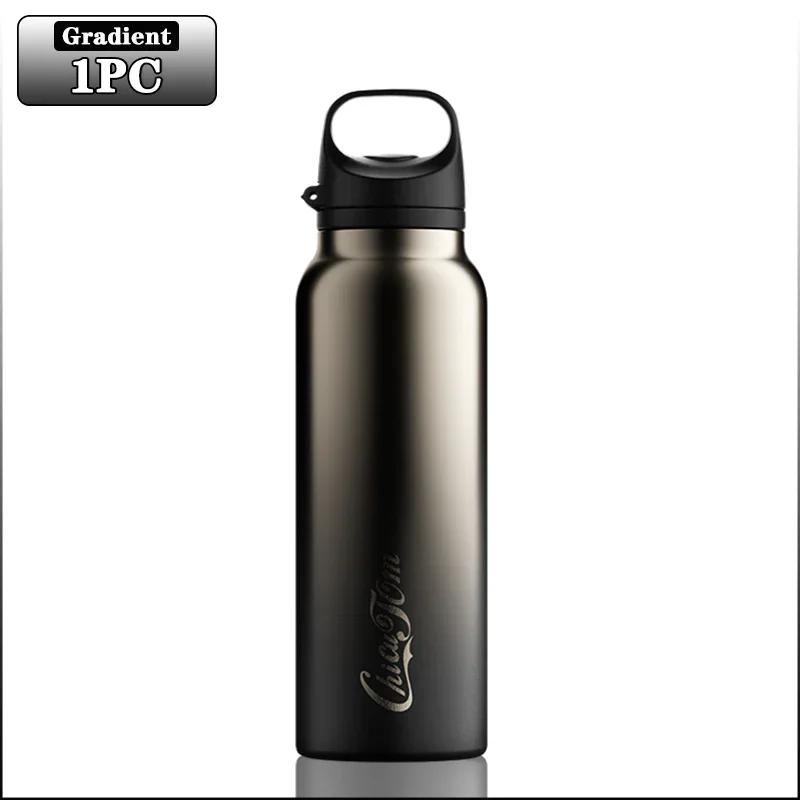 Stainless Steel Portable Water Bottle Leakproof Insulated SportsCup forOutdoorCycling Hiking Gym Travel Halloween Christmas Gift