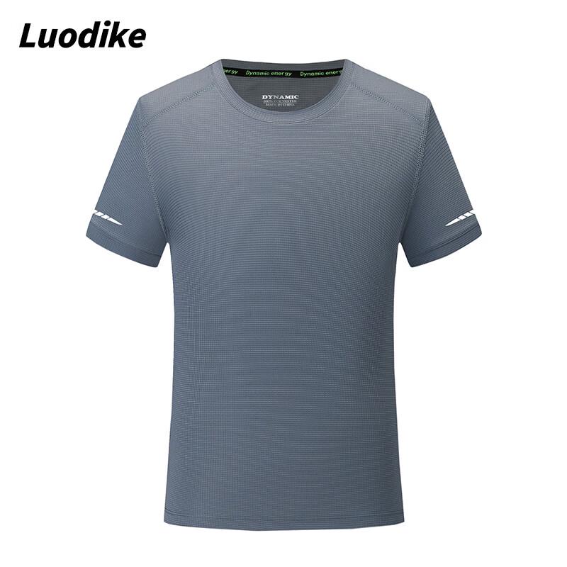 Unisex Quick-Dry Round Neck Short Sleeve T-Shirt
