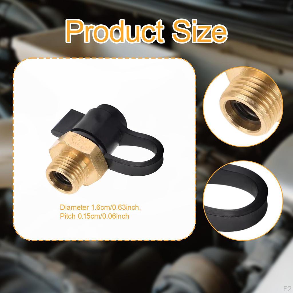 Gas Tank Compressor Adapter Valve Air Vent Assembly Cylinder Quick Installation Sturdy