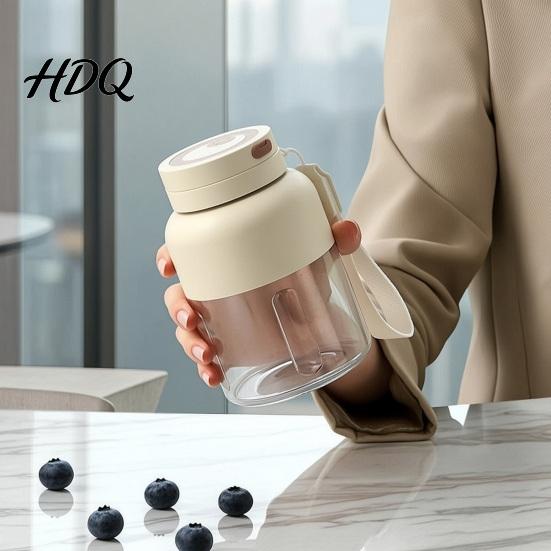 Smoothie Maker Cordless Juicer Cup with Straw Lid 800ml Portable Blender for Smoothies Juice 38 Blade Crush Ice Travel Essential Blade Cutter Head