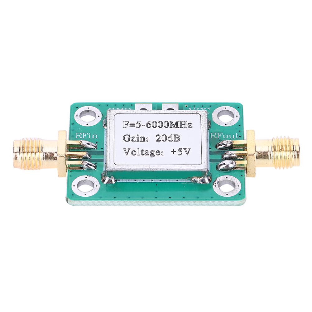 RF Signal Module Medium Power Amplifier Ultra Wideband 5M 6GHz 20dB Gain Electronic Components