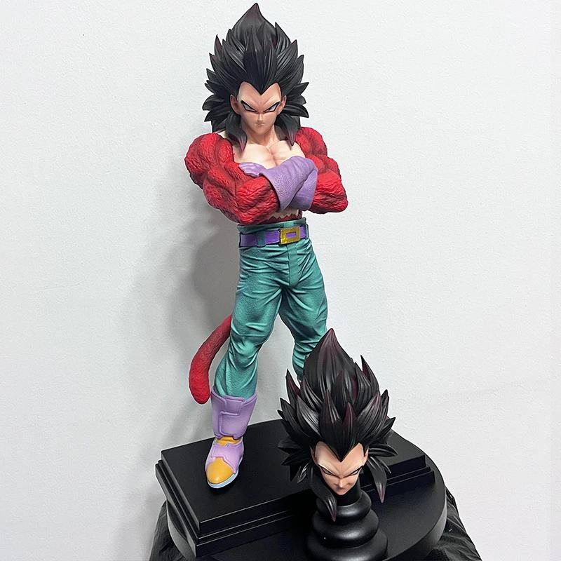 

31см Аниме Фигурка Драгон Болл Вегета Супер Сайян 4 Вегета 2 Головы Экшн Фигурка ПВХ Модель Статуэтка Коллекция Украшение Игрушки Подарок