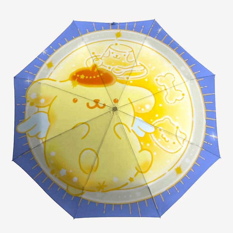 1pc Moonlit Adventure Umbrella with Plastic Handle, Suitable for All Seasons Outdoor YUSAN338