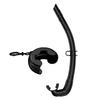 Tuba Pliable en Silicone Souple pour la Plongée Portable Facile à Respirer Tuba Humide avec Étui de Rangement pour l'Apnée la Pêche à la Lance la Natation