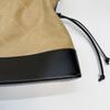 Lingge Chain Bag Vintage Bucket Bag Women's Stitching Shoulder Bag Commuter Crossbody Bag