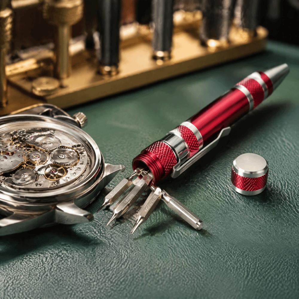 Magnetic Bits Multitool Aluminum Zinc Zinc Alloy Precision Screwdriver Pen Magnetic Screwdriver Phone Repair