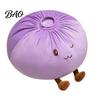 Plüsch-Knödelkissen Niedliches Wurfkissen, Weiches gefülltes Essensspielzeug für Kinder Erwachsene, Verspieltes Geschenk Dekorative Cartoon-Brötchenkissen Schlafzimmer Sofa Wohnzimmer