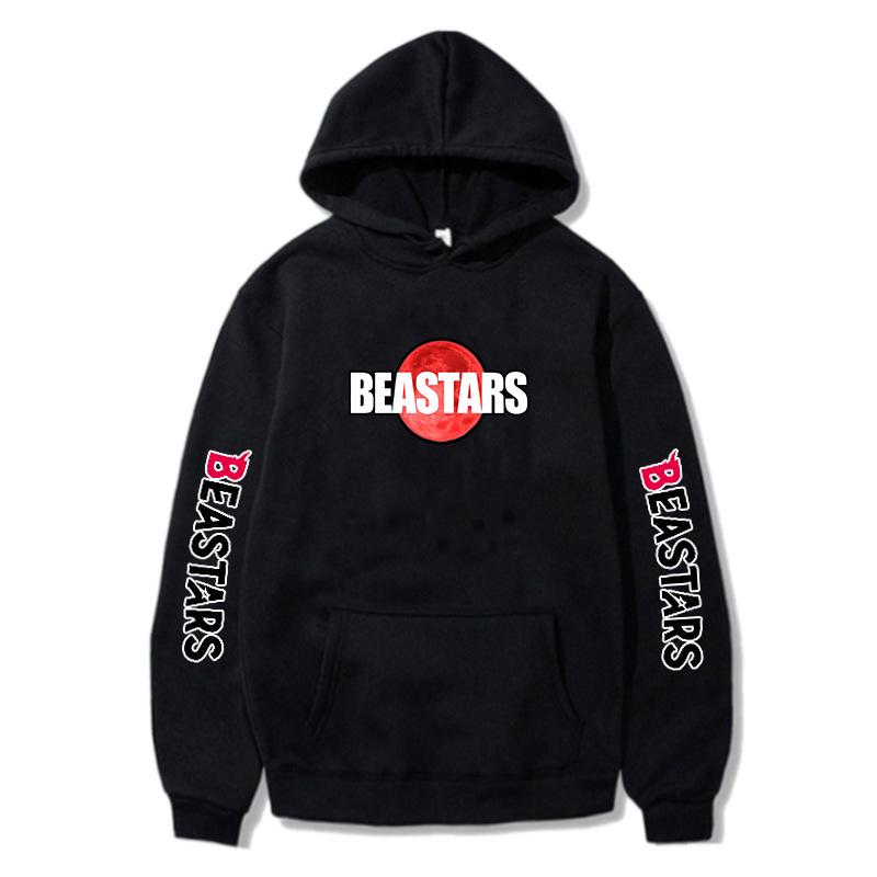 BEASTARS Autumn/Winter Cotton Pullover Hoodie - Casual Plus Size Streetwear