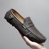 Formal Italian Shoes Men Handmade Leather Loafer Driving Flats Slip-on FShoes Luxury Comfy Moccasins Casual Shoes for Men