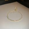 Luxurious Colorful Crystal Chain Bracelet For Women Personalized Daily Accessory Party Jewelry Birthday Anniversary Gift