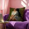 AAyliva Singer Pillow Case Square DoubleSided Sofa Cushion Cover Bedroom Bedside Pillow