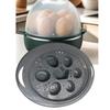 Multifuntional Cooker Attachment Eggs Cooker Insert Eggs Boiler Kitchen Accessory Eggs Cooking Insert ABS Texture