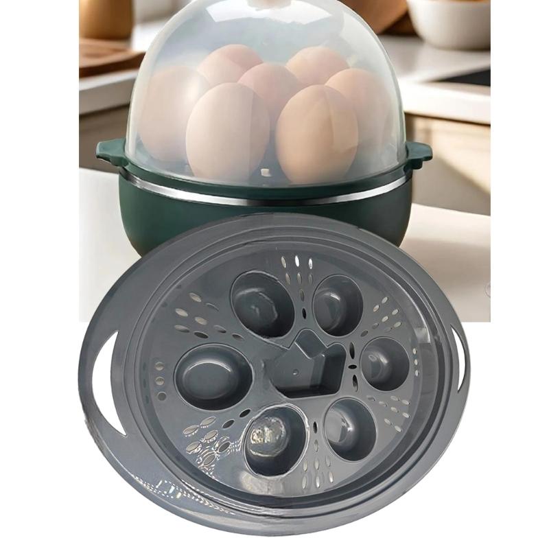 Multifuntional Cooker Attachment Eggs Cooker Insert Eggs Boiler Kitchen Accessory Eggs Cooking Insert ABS Texture