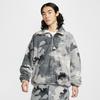 Herren Fleece-Oberteile Herren Grau Revers Moderat